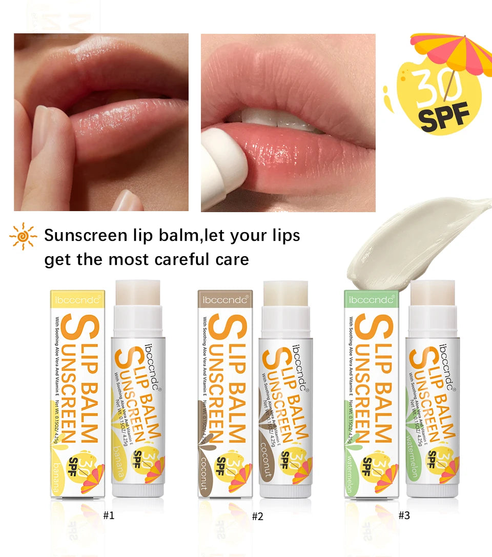 Outdoor Sunny Days Sunscreen Lip Balm UV Protection and Daily Moisture Care