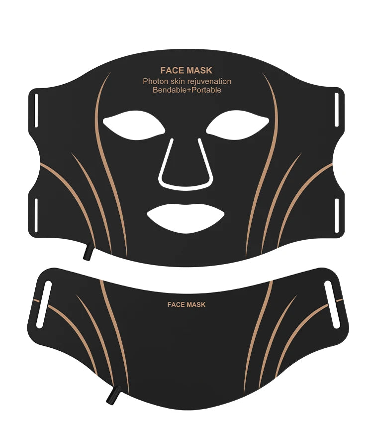 Home Spa Wireless Silicone LED Face Mask for Rejuvenation - 14