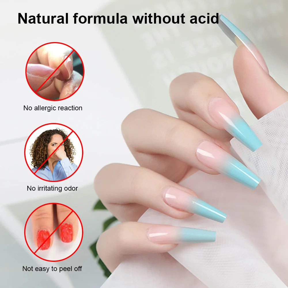 Professional Manicure Nail Prep Dehydrator And Primer Set For Long Wear