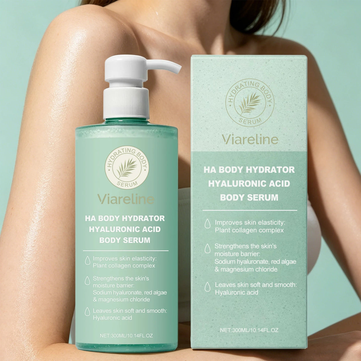 Dry Skin Hyaluronic Acid Body Serum for Deep Hydration and Smooth Skin