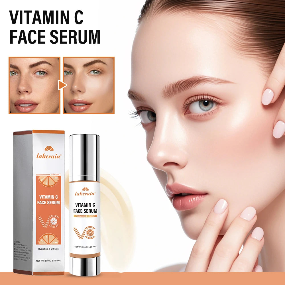 Daily Skincare Routine Vitamin C Face Serum for Hydrating and Firm Skin