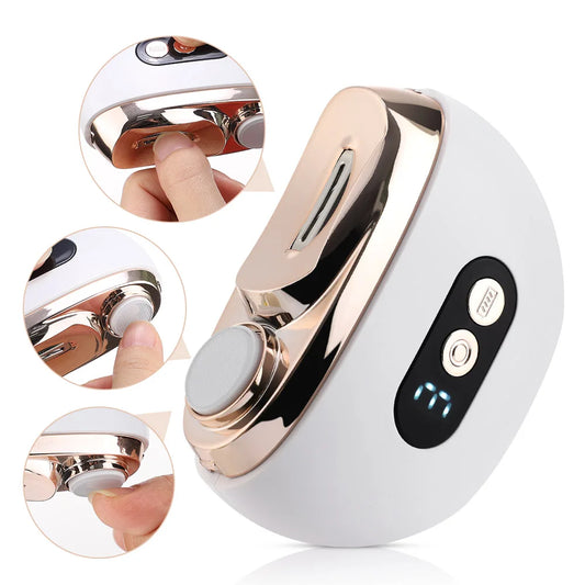 Home Manicure Electric Nail Clipper with Light and Screen Trimmer
