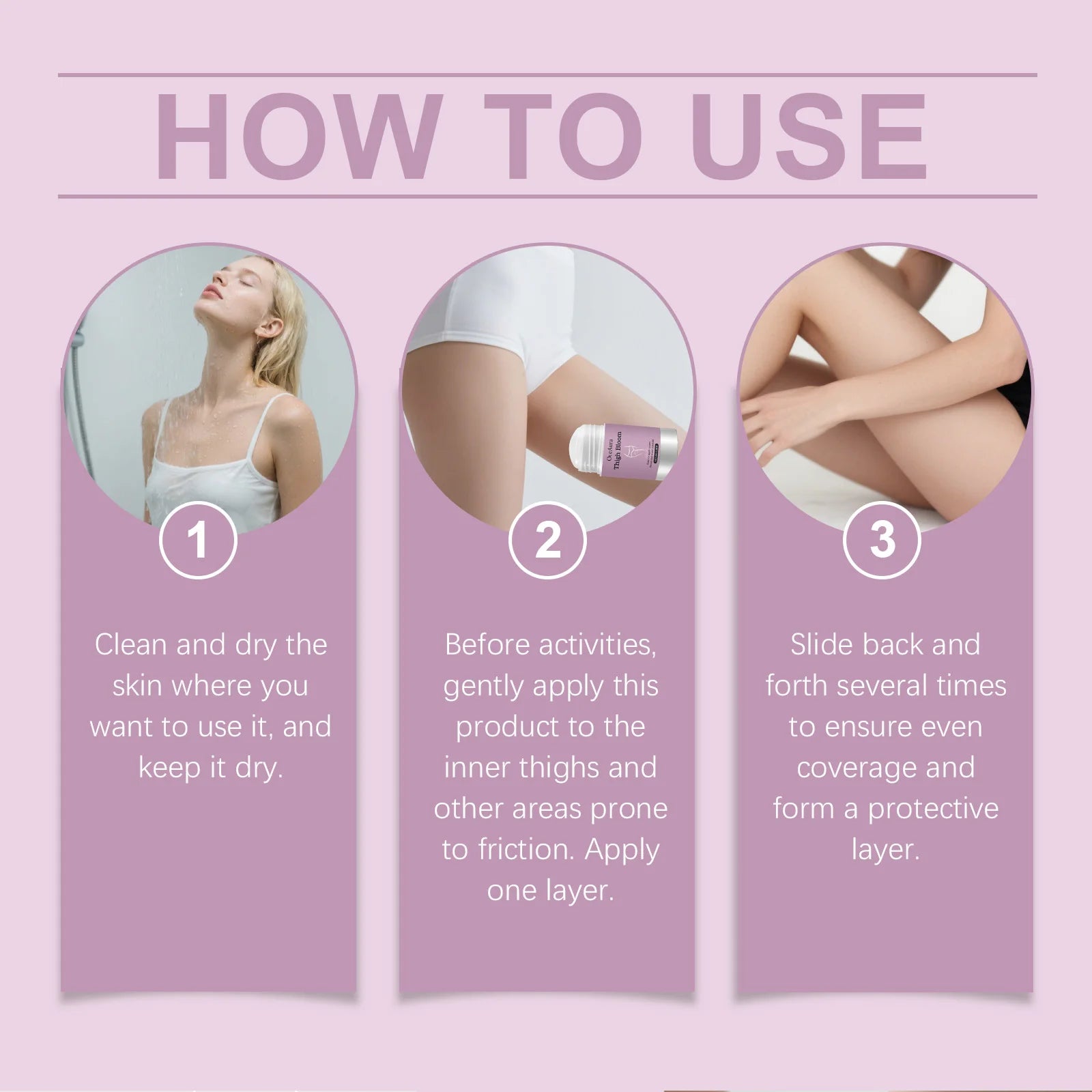 Daily Walking Thigh Anti-Friction Stick Prevent Chafing And Sore Skin - 12