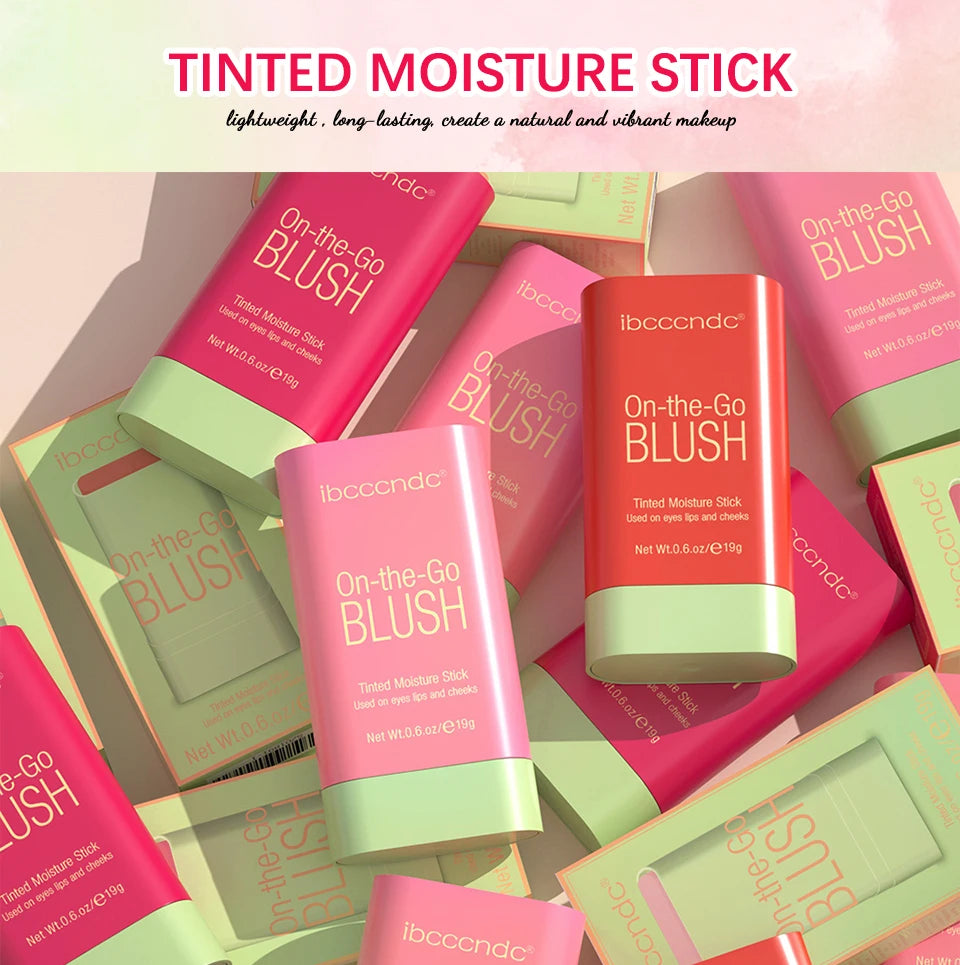 Daily Makeup Routine Cream Blusher Stick for Natural Glow