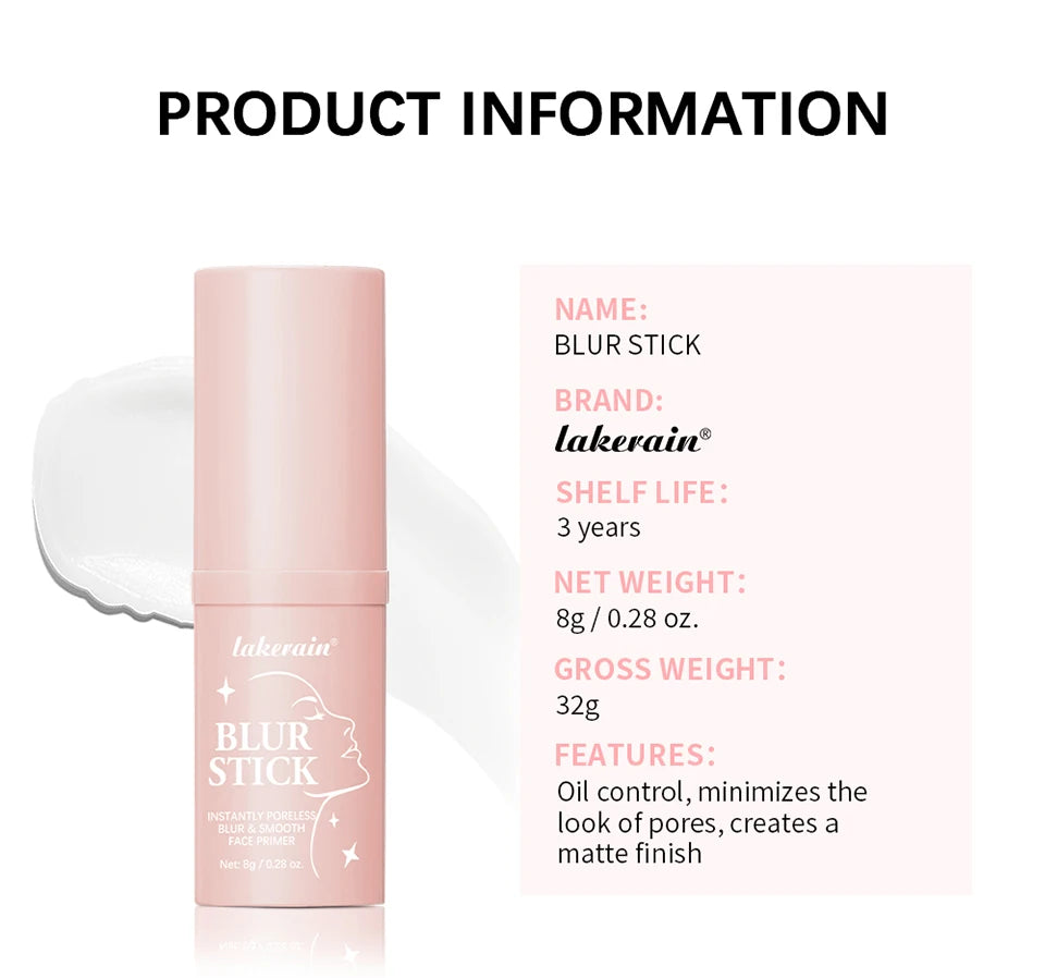 Daily Makeup Blur Stick Invisible Pore Primer for Smooth Matte Skin