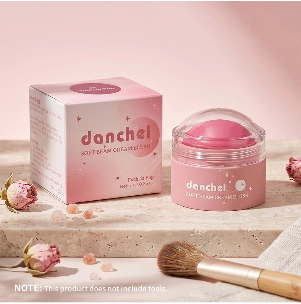 Daily Makeup Soft Cream Blush Long Wearing Multi Use Smooth Texture - 19