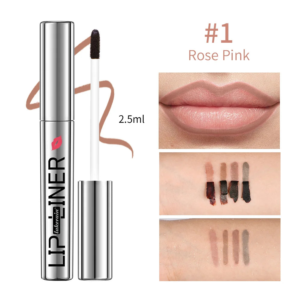 Daily Makeup Peel Off Lip Liner Tattoo for Long Lasting Waterproof Wear - 28
