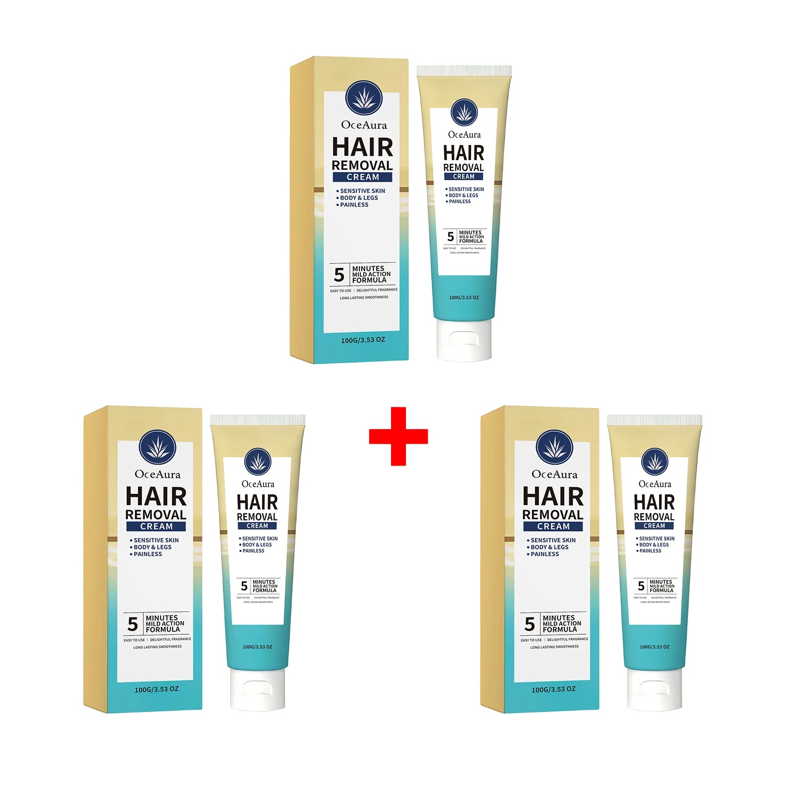 Smooth Skin Hair Removal Cream Painless Formula - 15