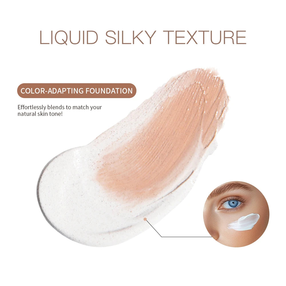 Travel Color Changing Foundation with SPF 30 Sun Protection - 6