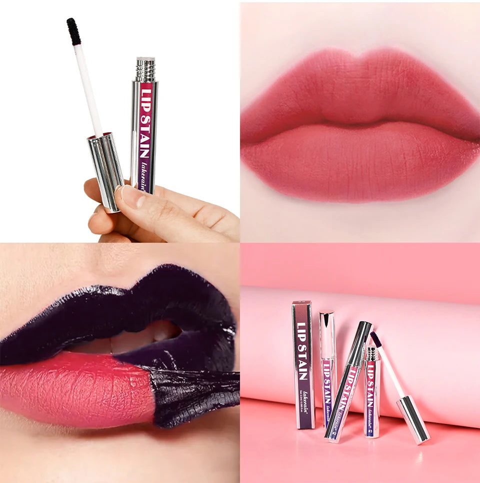 Daily Makeup Peel Off Lip Stain Set Long Lasting Waterproof Tint - 19