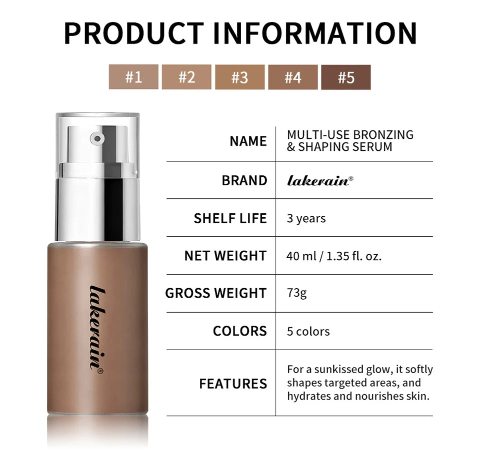 Daily Makeup Routine Foundation Cream with Hydrating and Nourishing Serum - 18