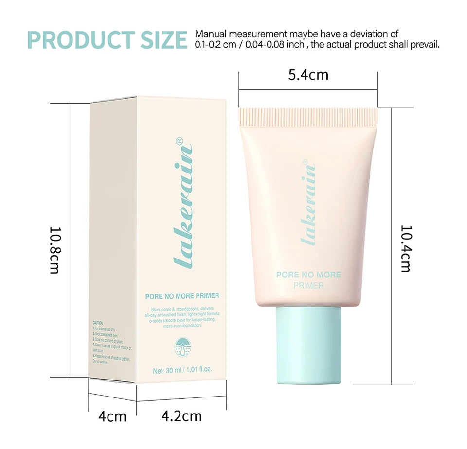 Daily Makeup Pore No More Primer Matte Finish Long Lasting Oil Control