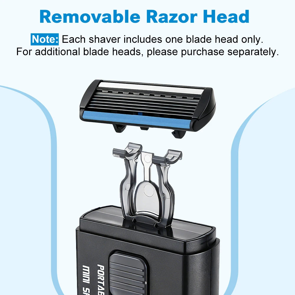 Travel Grooming Portable Manual Razor for Clean Shaves Anywhere - 11