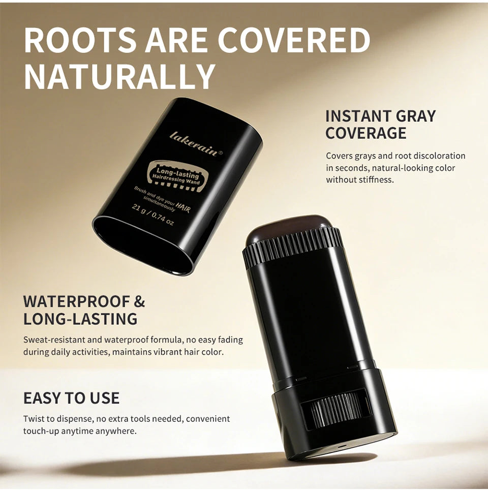 At Home Hair Touch Up Hair Dye Stick for Gray Coverage - 9