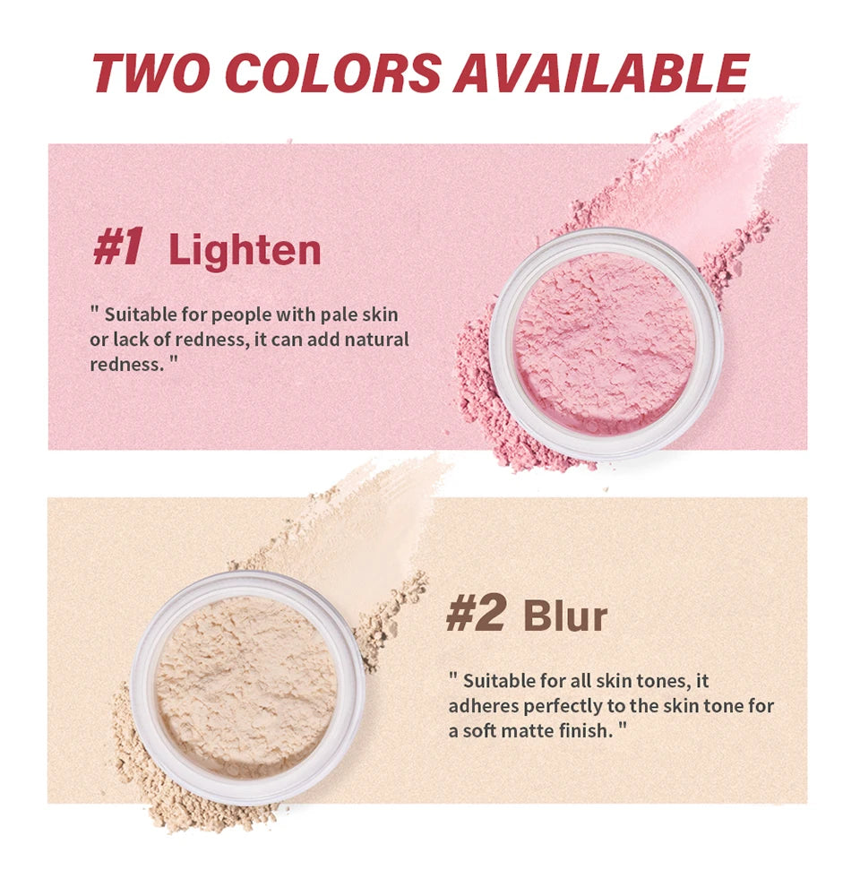 Daily Makeup Routine Ultimate Setting Powder for Long Lasting Matte Look