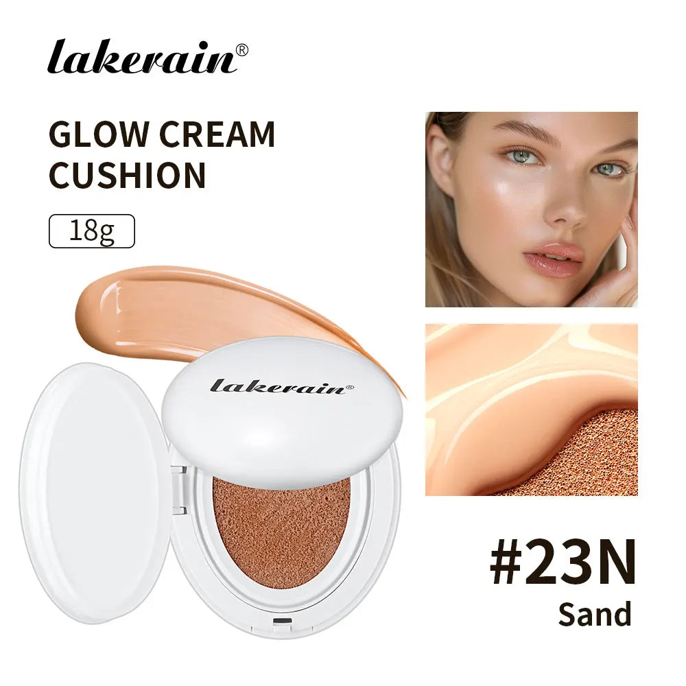 Korean Makeup Glow Cream Cushion Foundation for Natural Coverage - 20
