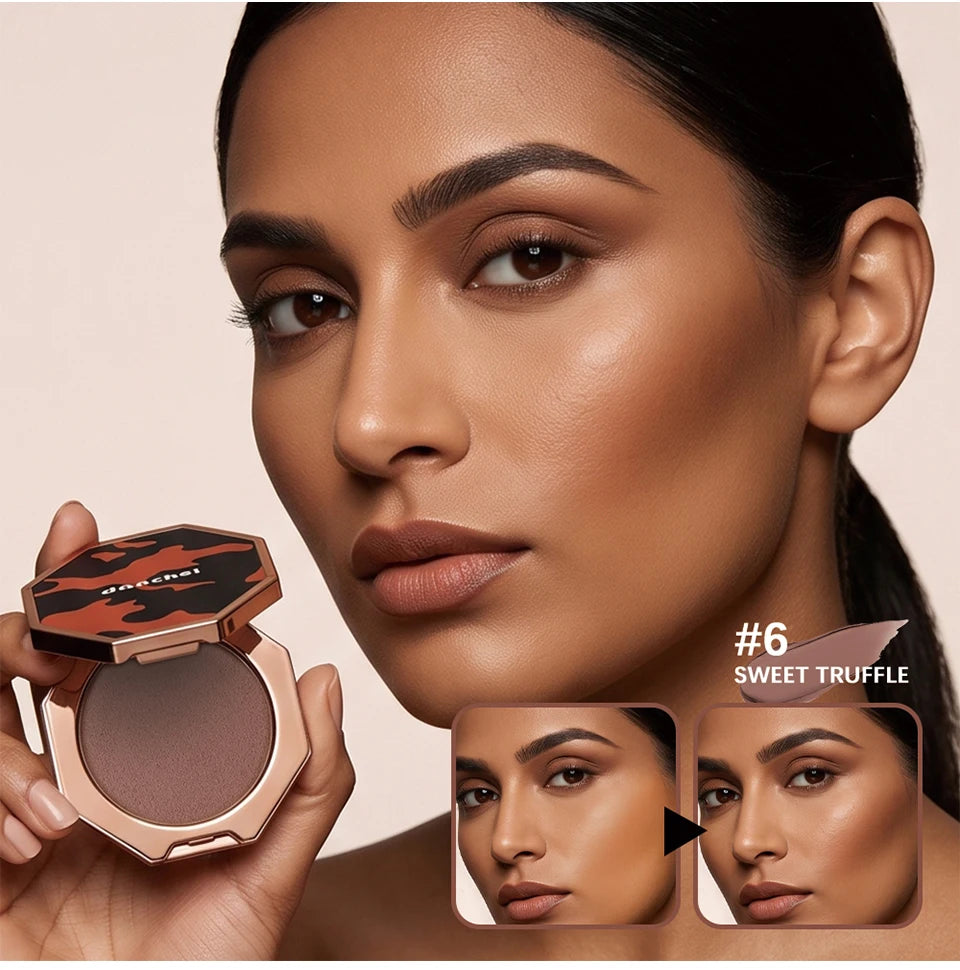 Daily Makeup Cream Mousse Contour Bronzer Soft Blend Matte Sculpt Shading