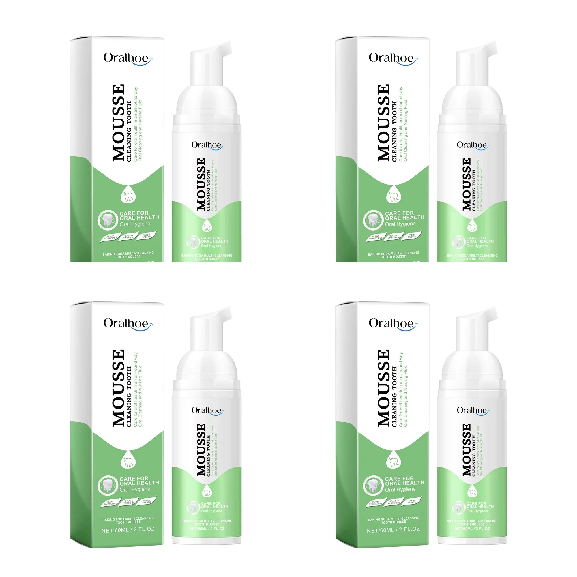 Daily Routine Whitening Foaming Toothpaste for Stain Removal and Fresh Breath - 16