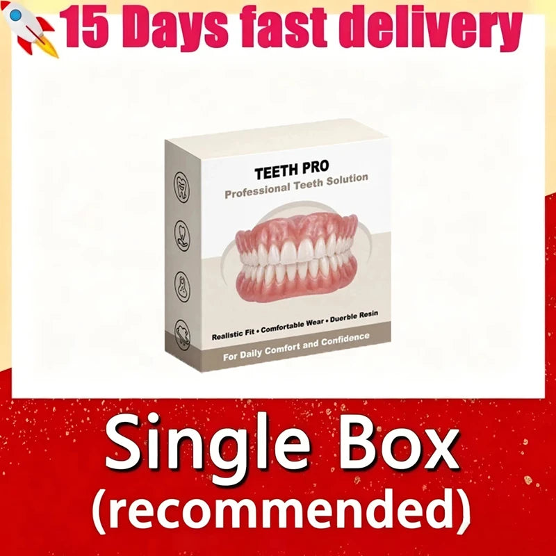 Bright Smile Comfort Dentures for Realistic Teeth Appearance and Fit - 13