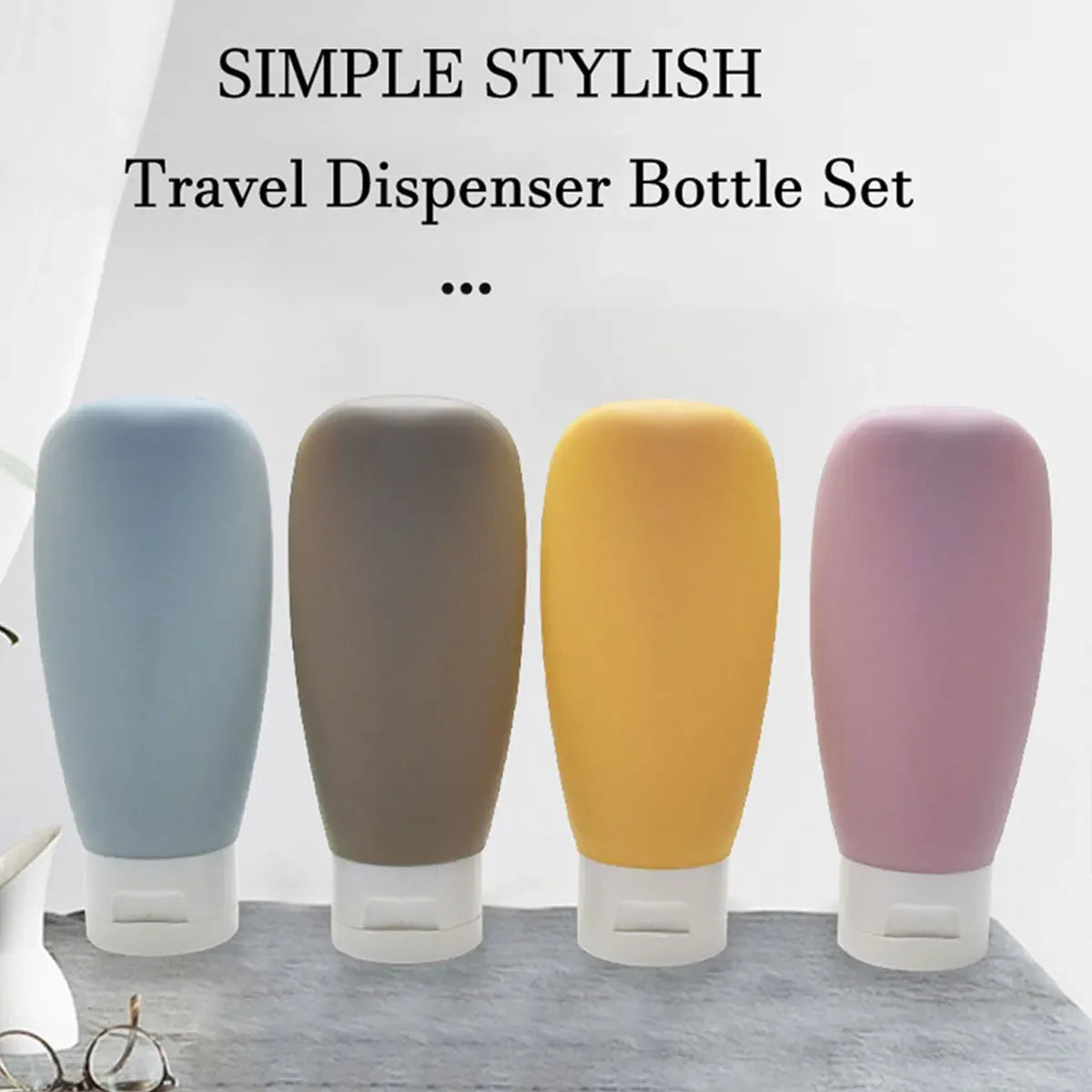 Business Trip Travel Split Bottle Portable Refillable Container