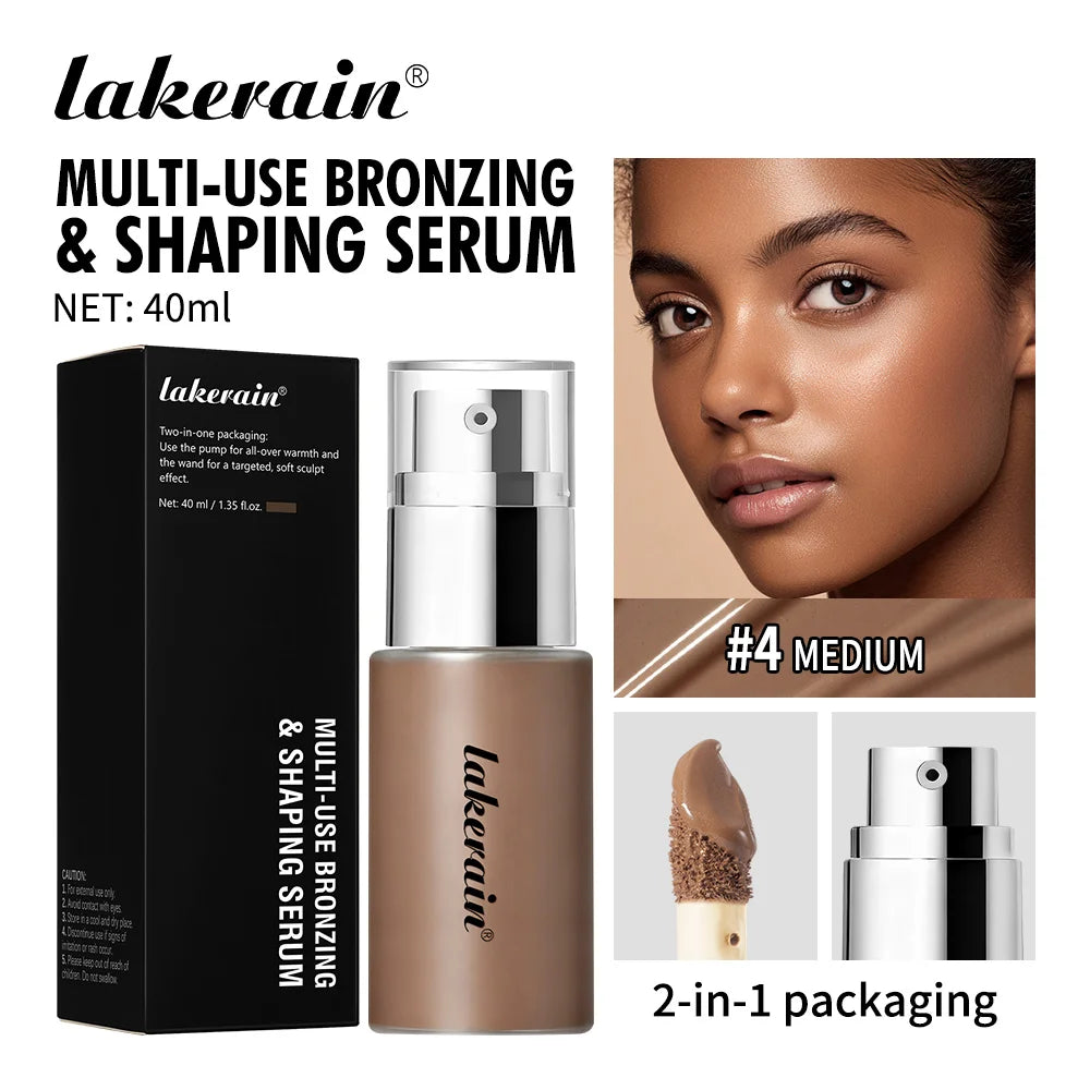 Daily Makeup Routine Foundation Cream with Hydrating and Nourishing Serum