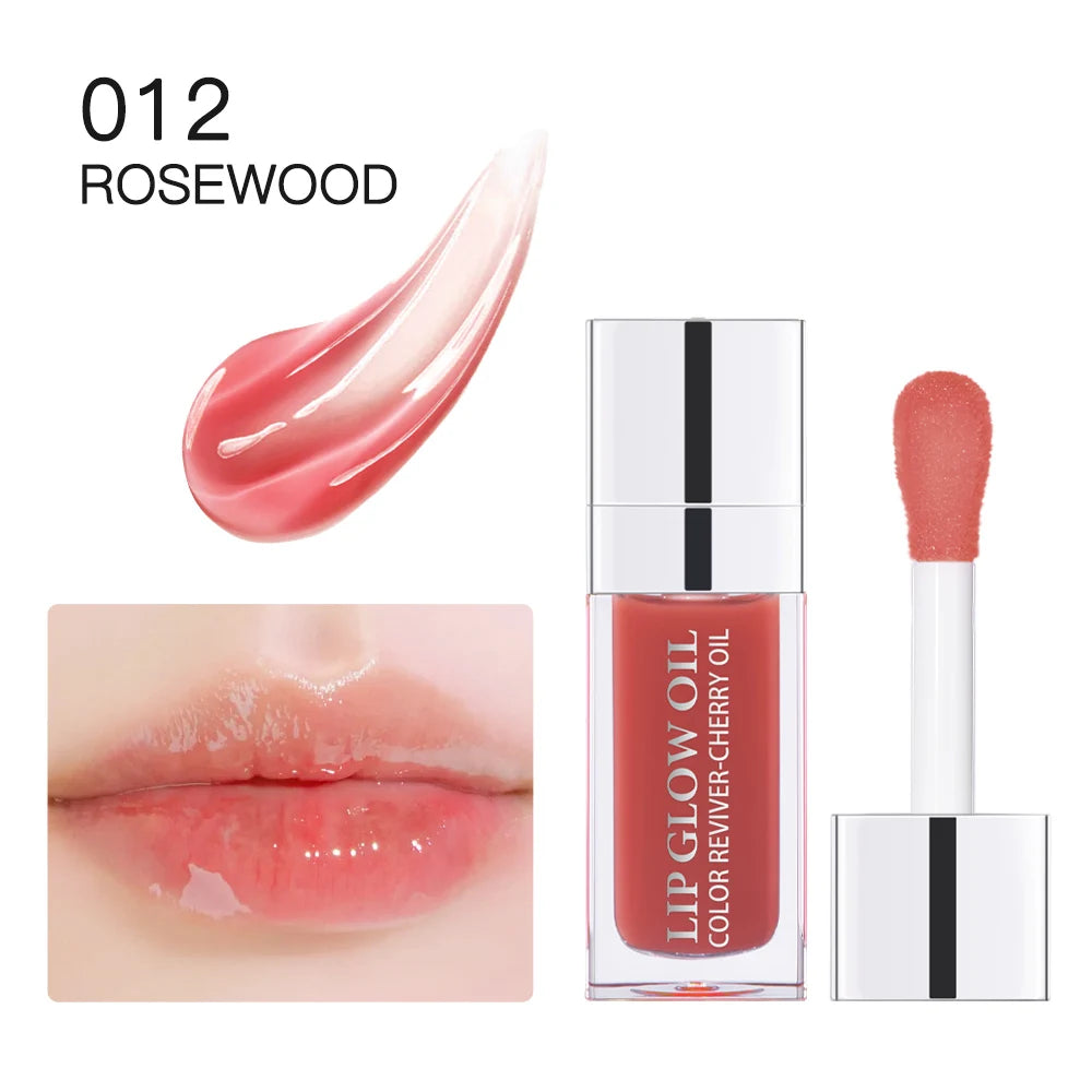Daily Makeup Lip Oil Plumping Lip Gloss for Hydrated Shine - 27