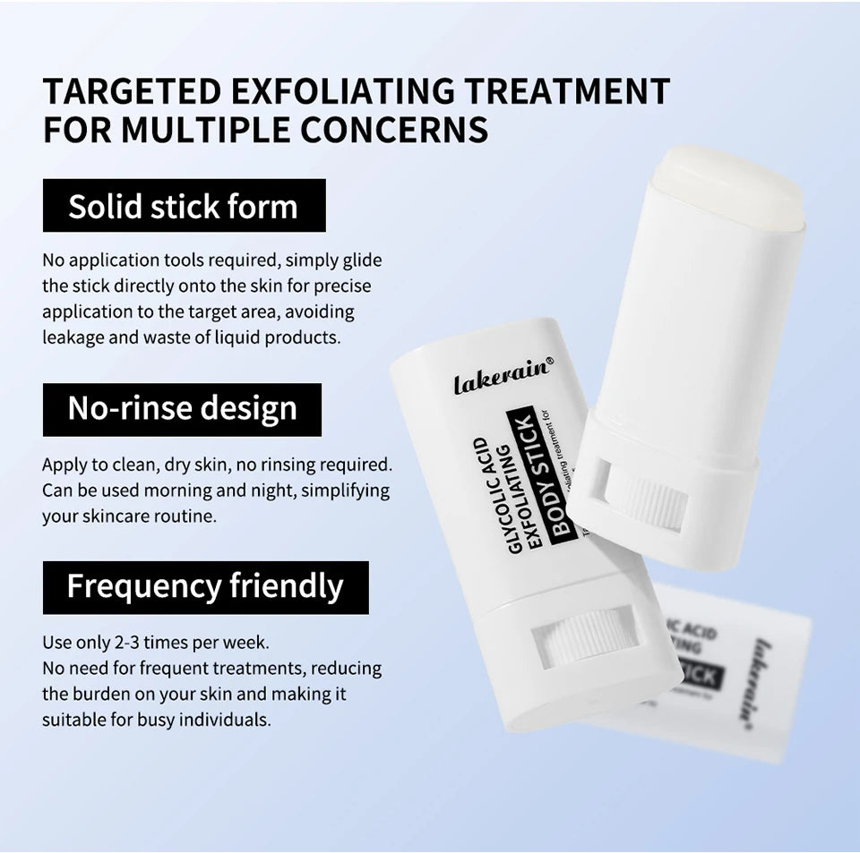 Daily Skincare Exfoliating Body Stick Lotion for Smooth Skin Care - 10