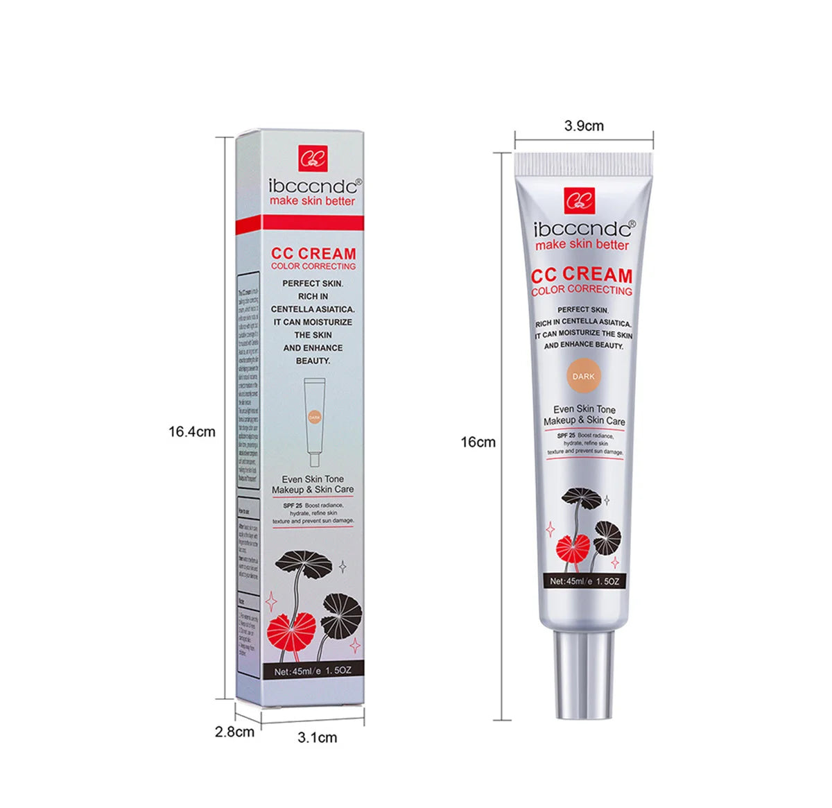 Daily Makeup Routine Color Correcting CC Cream Natural Luminous Finish - 15