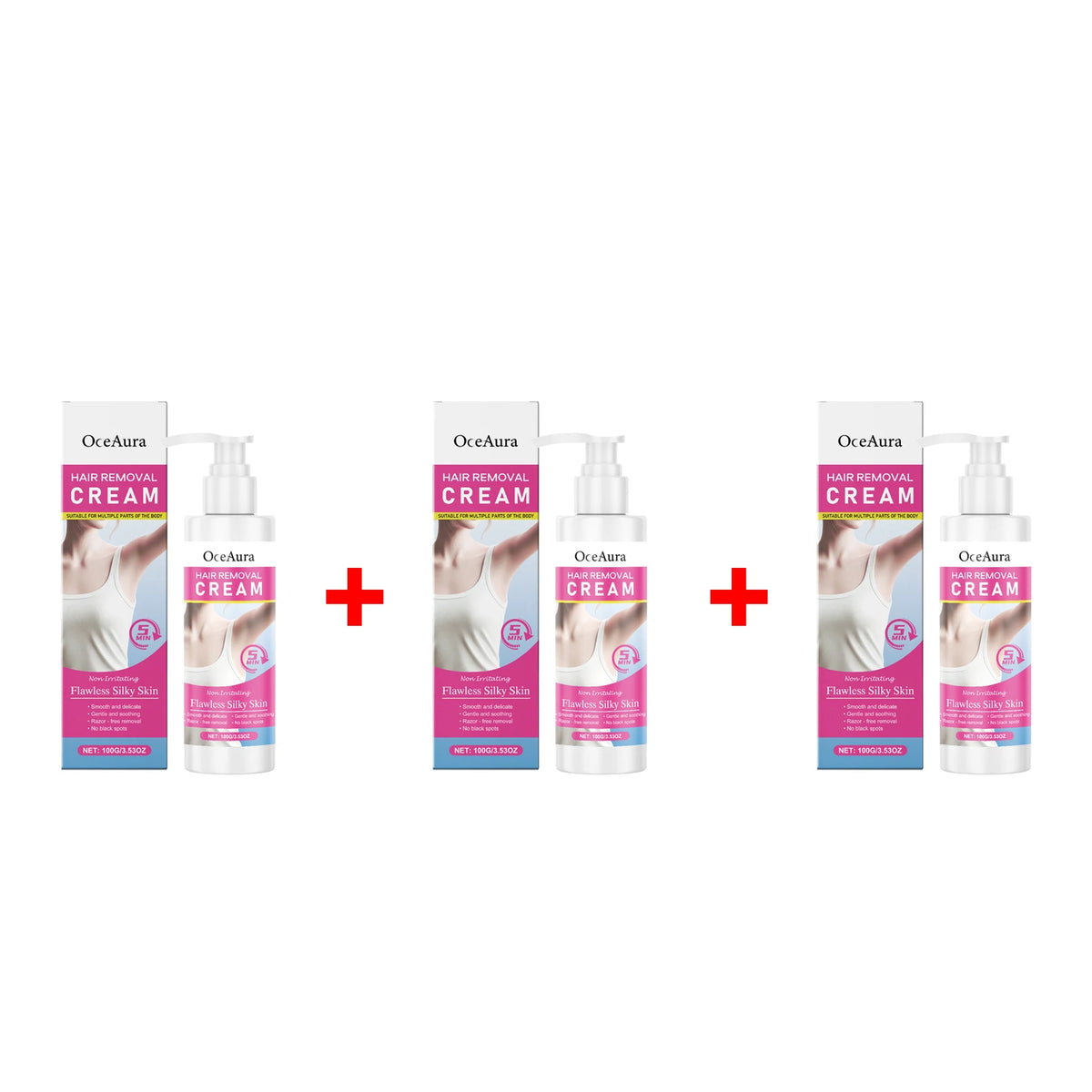 Smooth Skin Hair Removal Cream for Painless and Easy Body Grooming