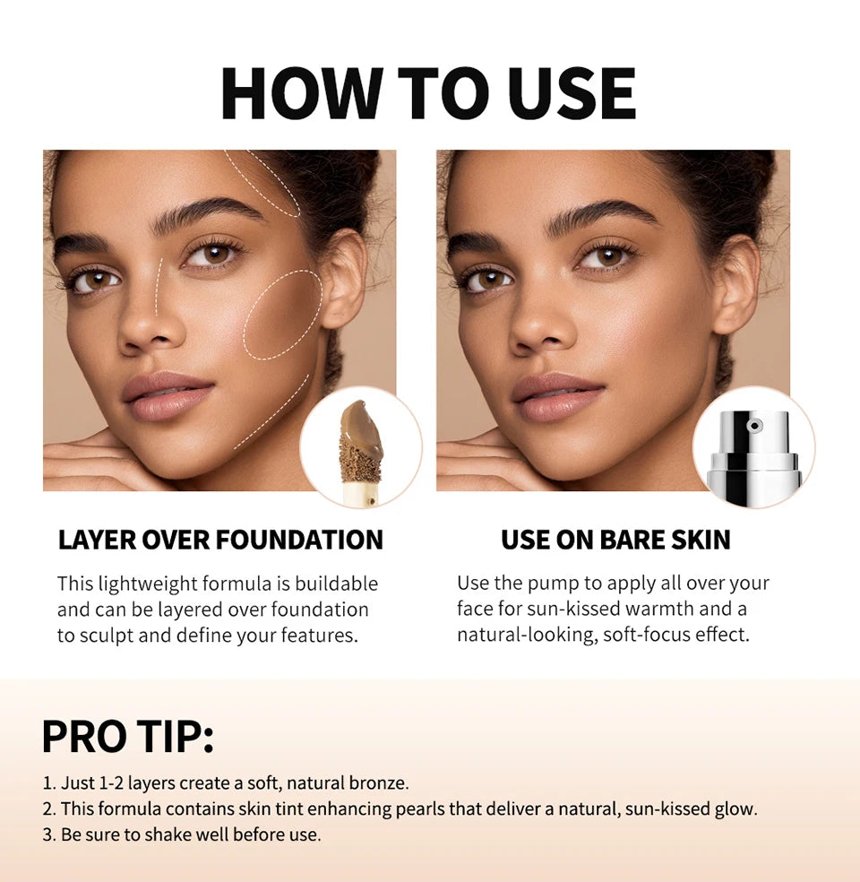 Daily Makeup Routine Foundation Cream with Hydrating and Nourishing Serum - 16