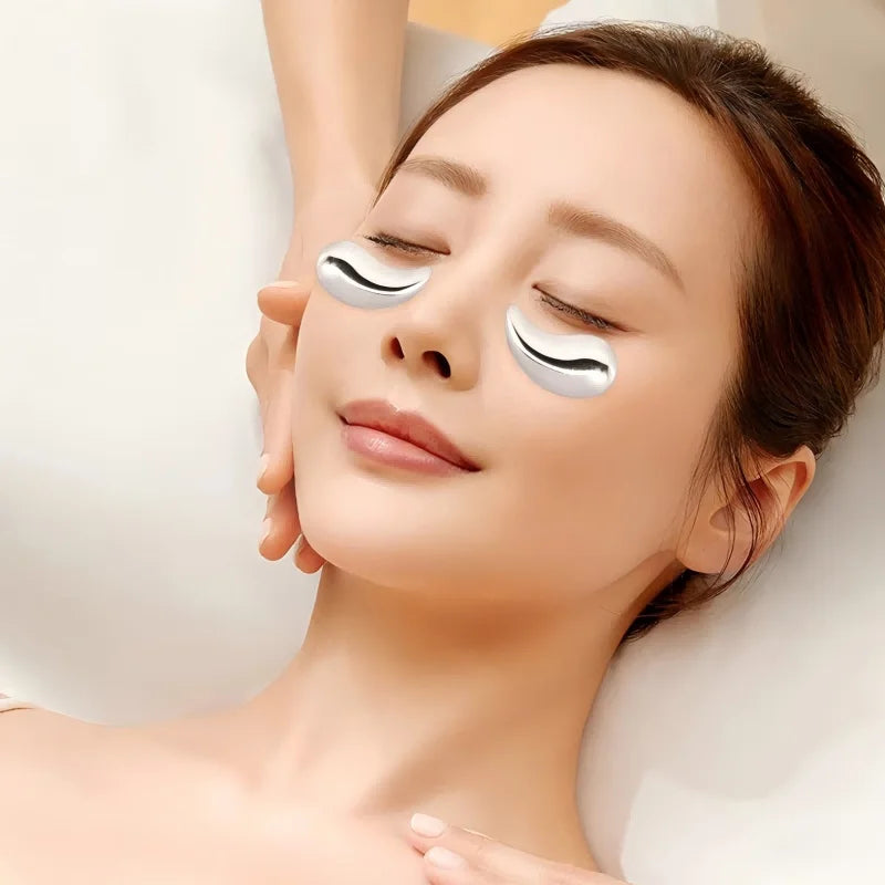 Home skincare cooling eye pads for puffy eyes relief and relaxation - 5