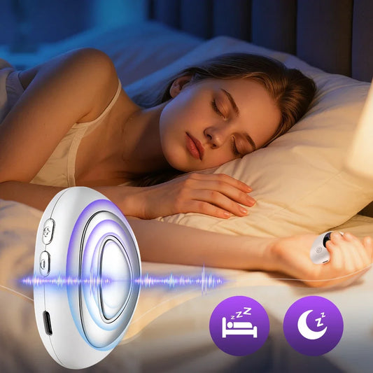 Insomnia Relief Microcurrent Sleep Aid Device for Deep Relaxation