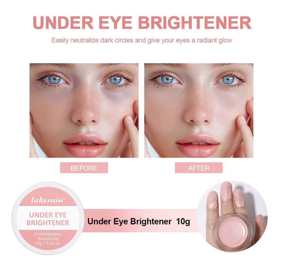 Under Eye Brightener Cream to Neutralize Dark Circles and Glow