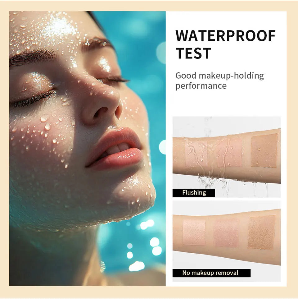 Daily Makeup Semi-matte CC Cream Cushion for Flawless All-Day Coverage