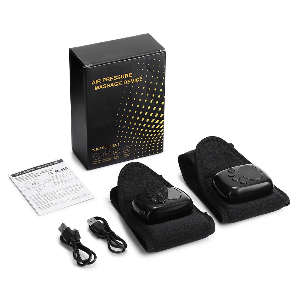 At home Cordless Wrist Massager with heat therapy and air compression - 20