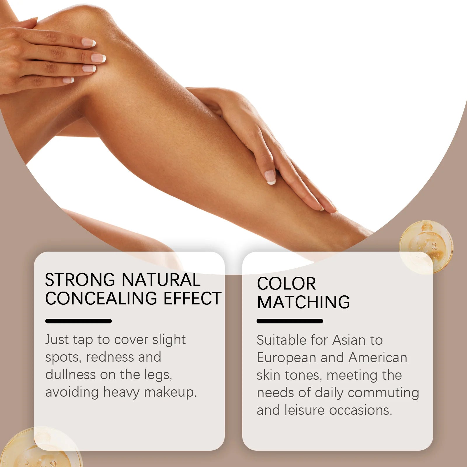 Achieve Flawless Legs With Waterproof Leg Makeup Concealer - 4