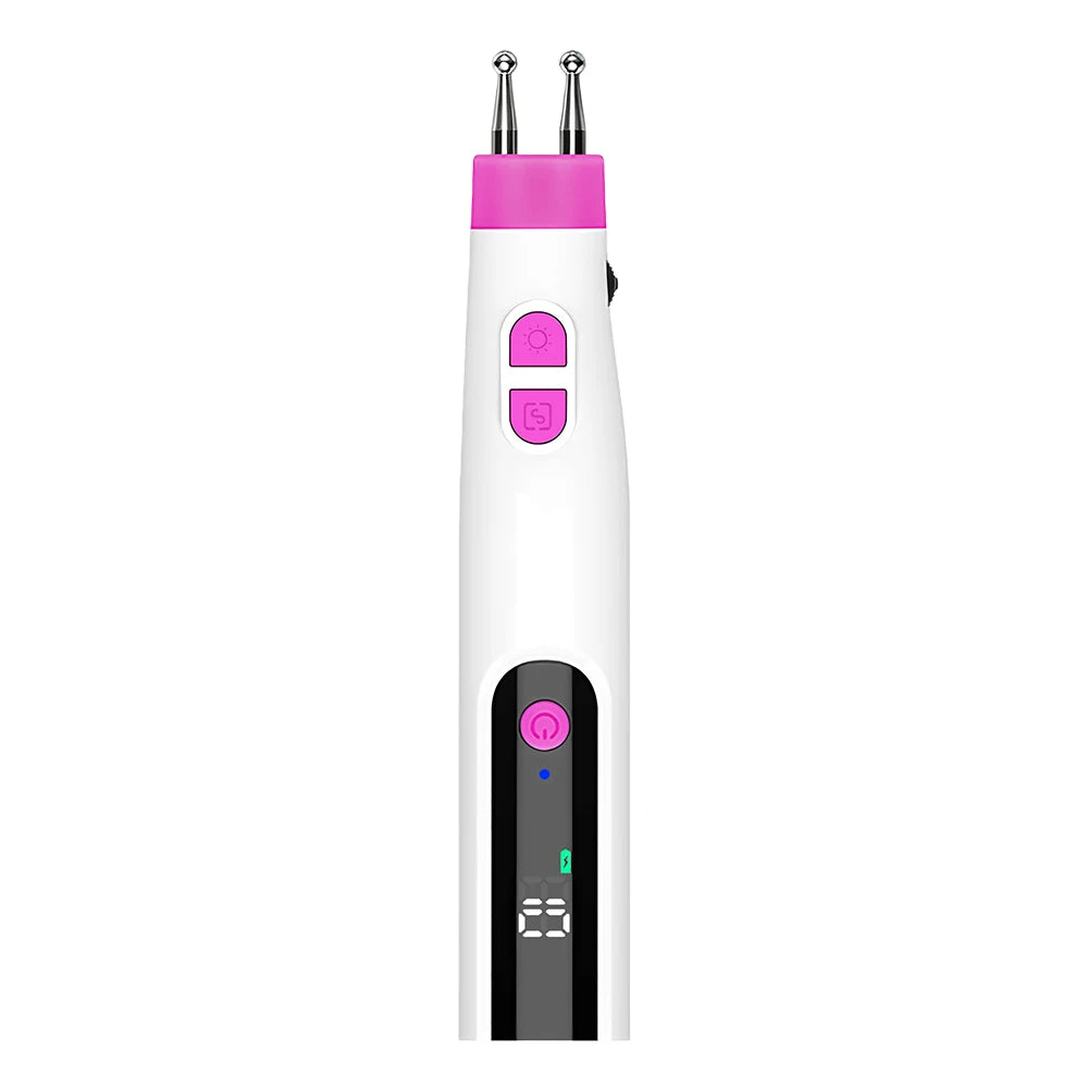 At Home Electric Double Head Massage Pen for Neck Back Relaxation