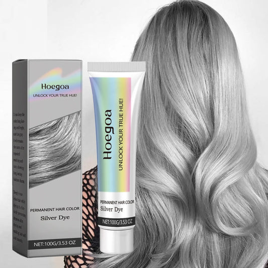 Bathroom Hair Coloring Gray Hair Dye Cream Cover White Hair Permanently