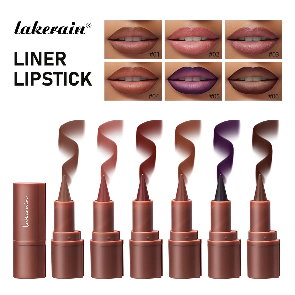 Daily Makeup Waterproof Lip Liner Pencil for Long Lasting Definition - 1