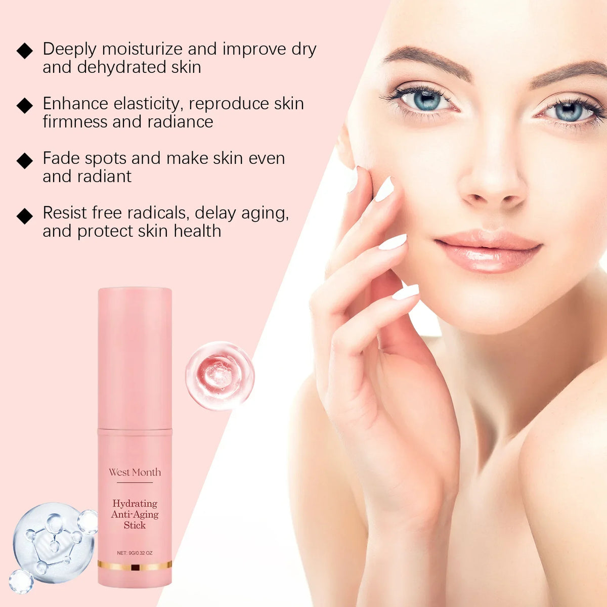 Daily Face Care Collagen Protein Wrinkle Removing Stick For Glowing Skin