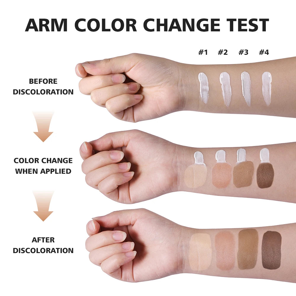 Daily Makeup Routine Color Changing Foundation For Flawless Coverage