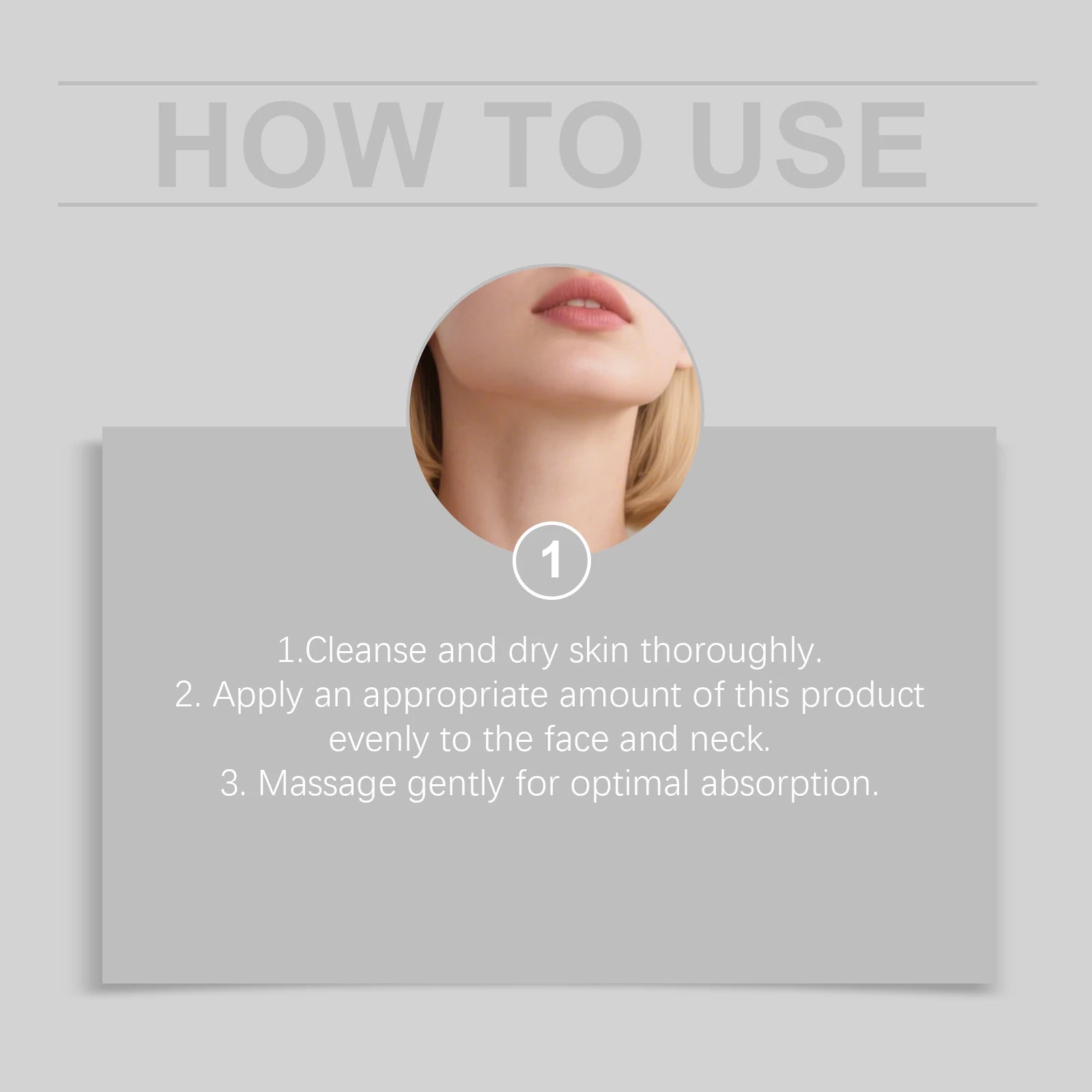 Daily Face And Neck 3D Lifting Cream For Firming And Smoothing Skin Care - 12