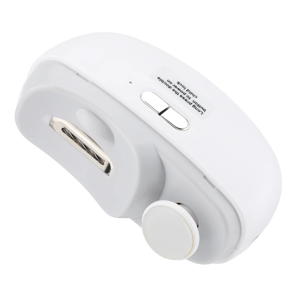 At home electric nail clipper for safe trimming and smooth polishing
