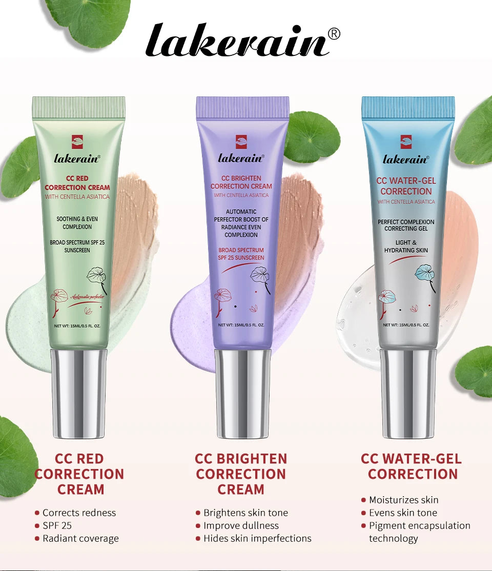 Daily Makeup Routine CC Cream Primer for Even Skin Tone and Radiant Finish