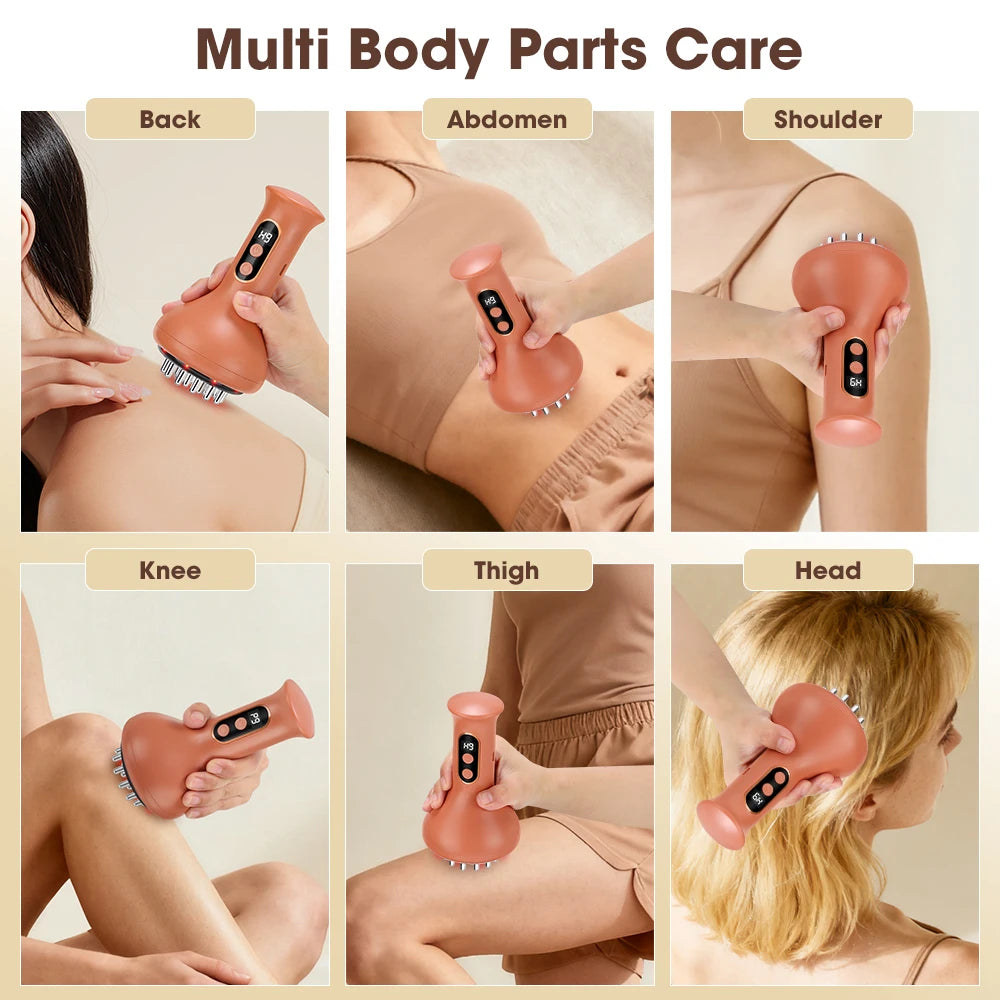 Abdominal massage electric massager for heat compress and muscle relaxation - 26