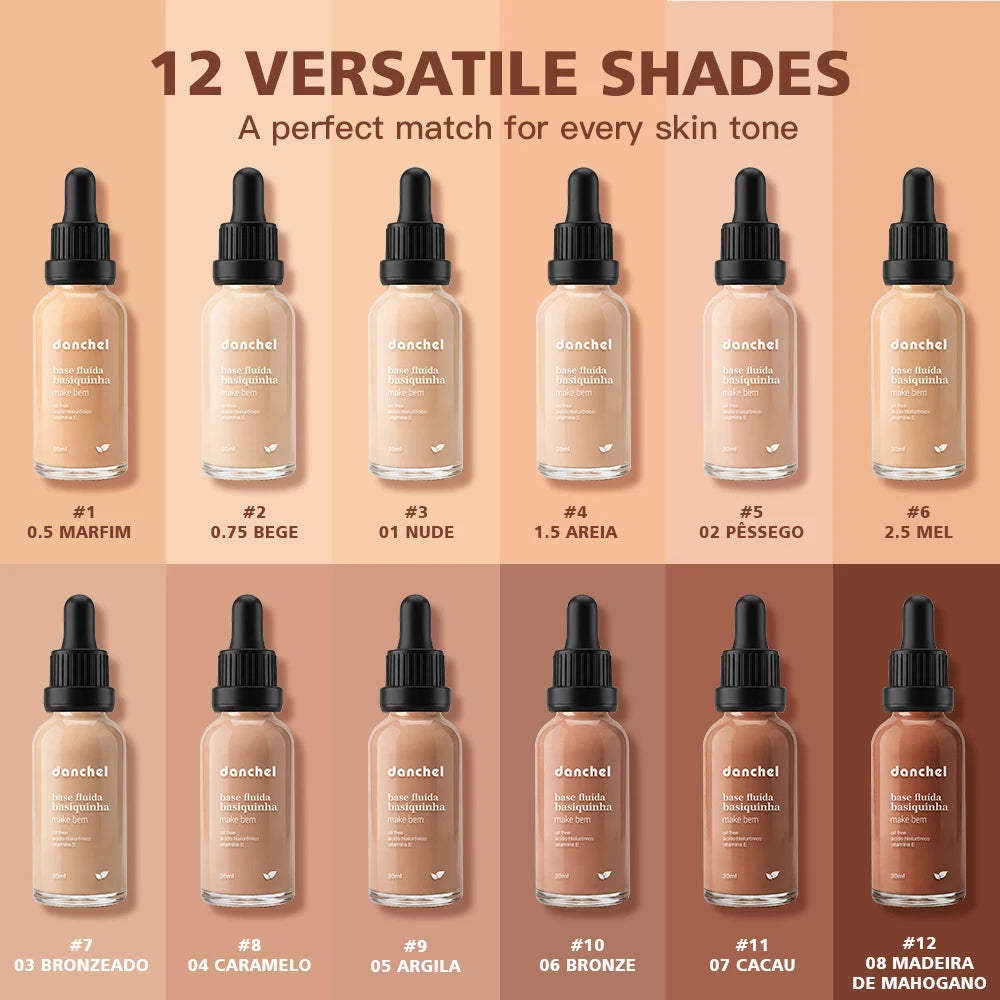 Daily Makeup Lightweight Liquid Foundation for Soft Matte Coverage
