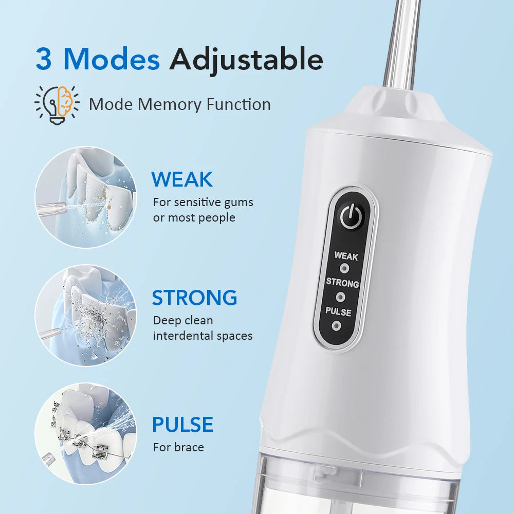 Bathroom dental care portable water flosser for deep cleaning teeth - 2