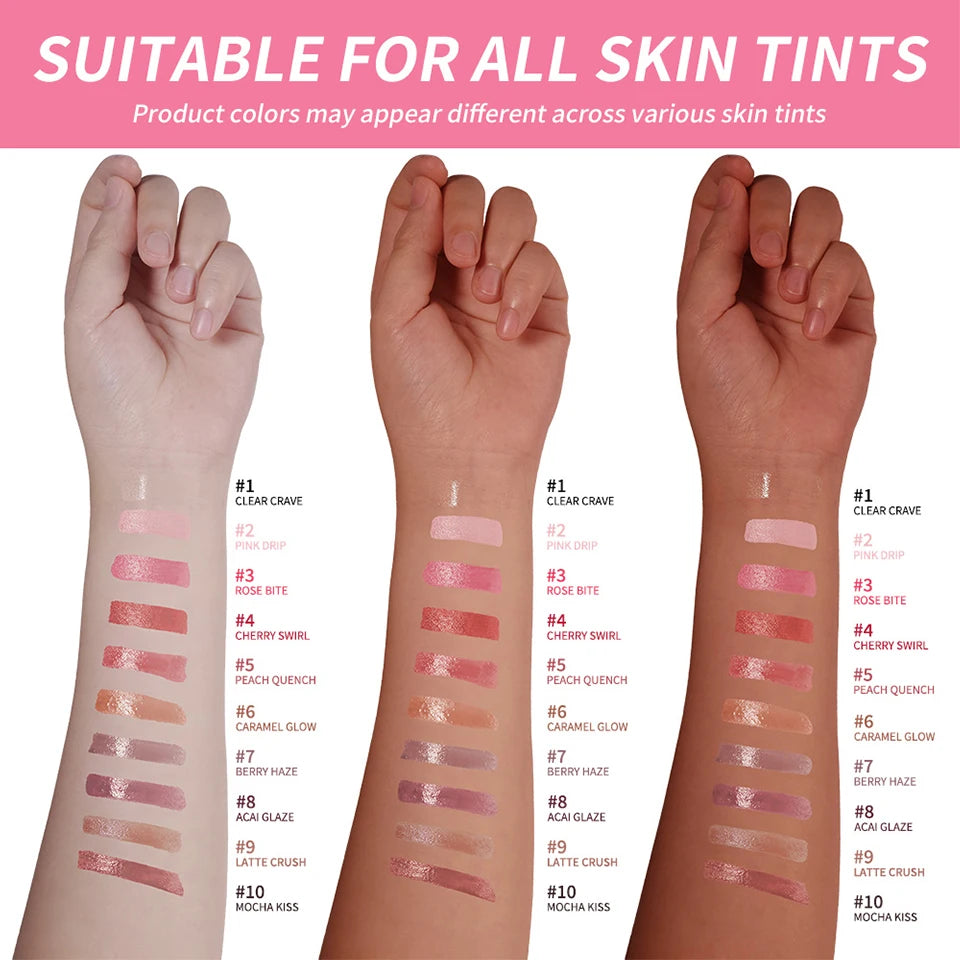 Daily Makeup Glossy Lip Balm with Long Lasting Hydration Treatment