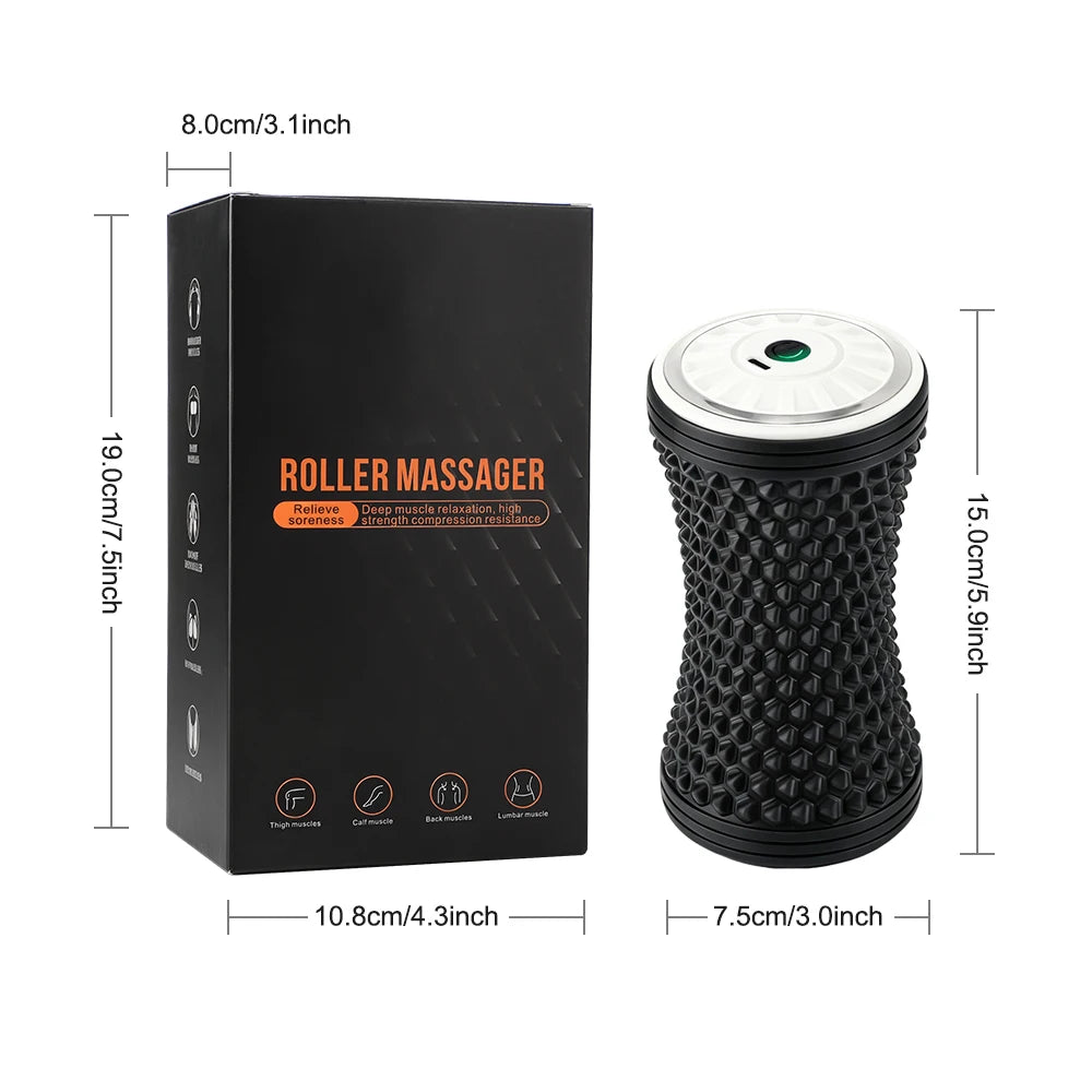 Post Workout Electric Massage Roller for Deep Muscle Relaxation