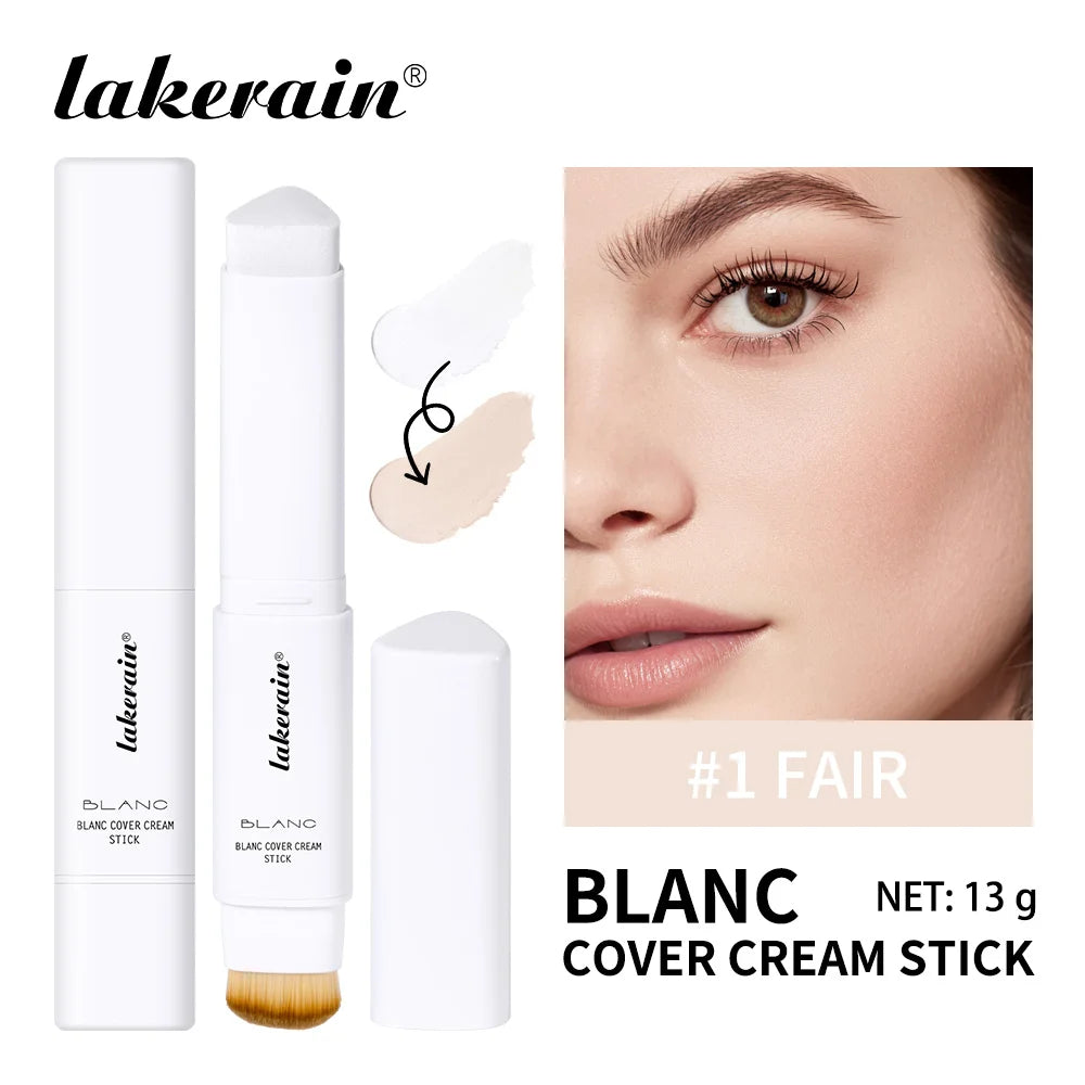 Daily Makeup Routine Dual Ended Color Changing Foundation Stick Smoothly - 22